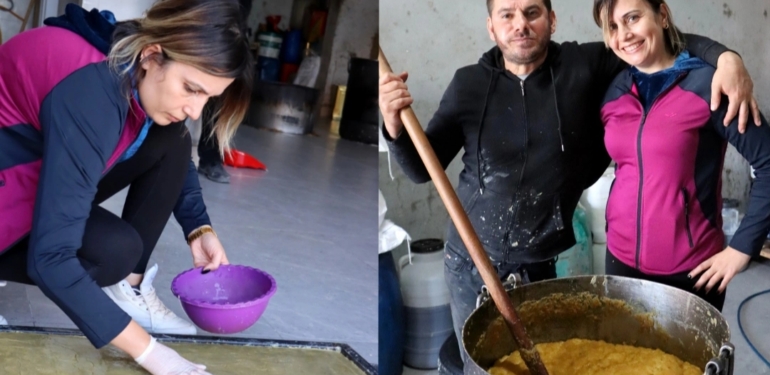 Doğal Defne Sabununa Kadın Dokunuşu