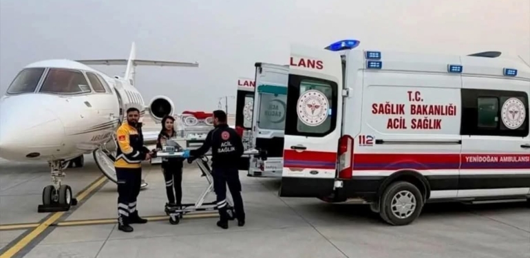 Ambulans Uçak, 6 Günlük Bebek İçin Hatay’dan Havalandı