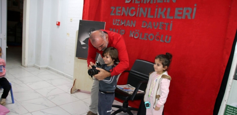 Altınkaya Anaokulu’nun Minikleri Objektifin Ardına Geçti