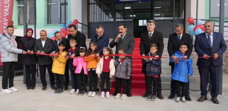 Alazi İlkokulu Törenle Açıldı