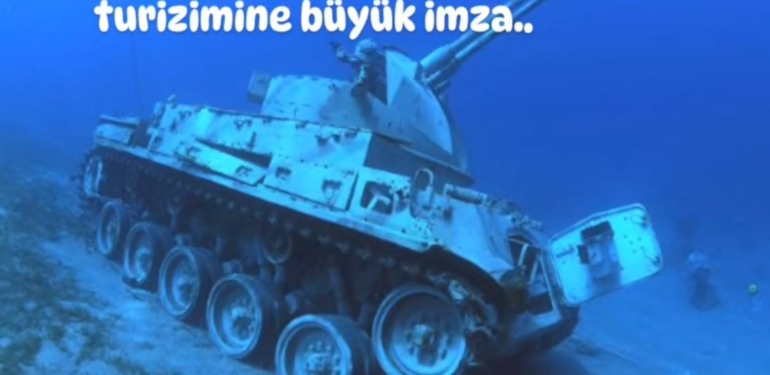 Keldağ-Karamağara’da Su Altı Savaş Müzesi Kuruluyor