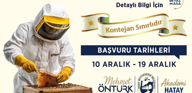 Büyükşehir’den Arıcılık Kursu
