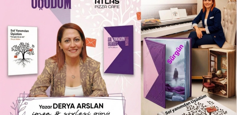 İyilik İçin Edebiyat: Derya Arslan İmza Günü Cumartesi