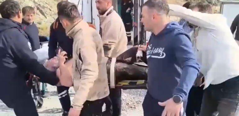 Samandağ’da Bir Kişi Zıpkınla Kendini Yaraladı