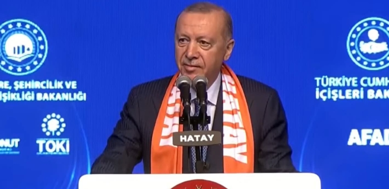 Cumhurbaşkanı Erdoğan “Hatay’ın Güvenini Boşa Çıkarmadık”