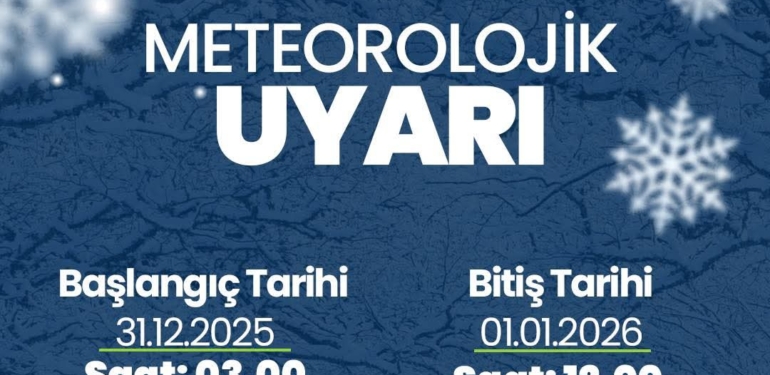 Hatay’da Kuvvetli Yağış ve Kar Bekleniyor