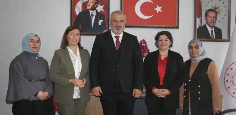 MHP KAÇEP’ten Aile ve Sosyal Hizmetler Müdürü Yıldırım’a Ziyaret