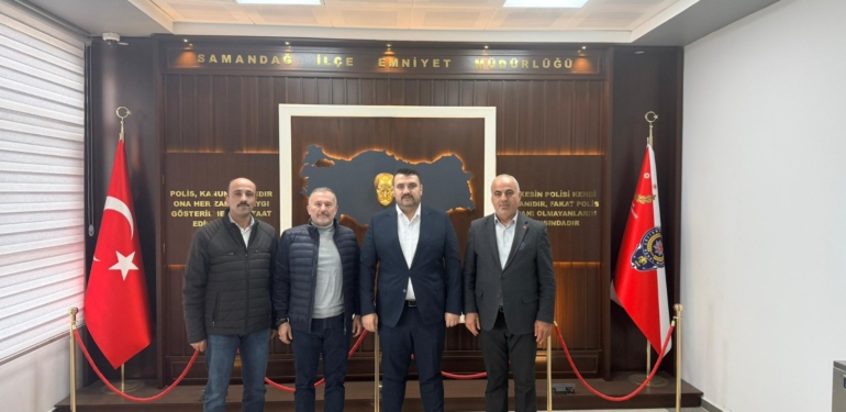 Samandağ İlçe Emniyet Müdürü Nacioğlu’na Nezaket Ziyareti