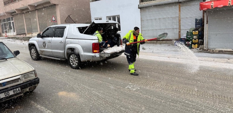 HBB Ekipleri Kar Sonrası Saha Çalışmalarını Sürdürüyor