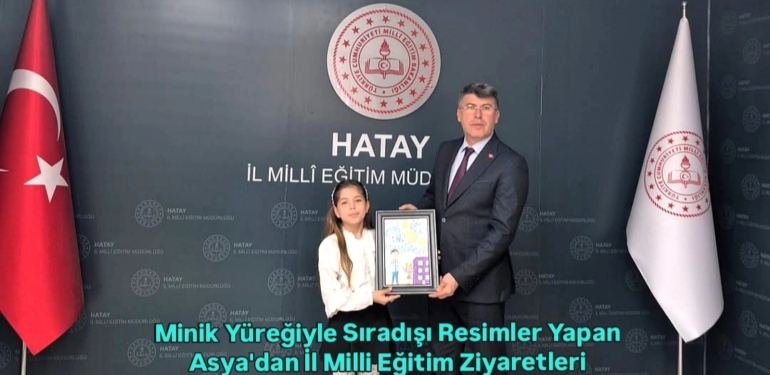 Hatay’ın Gururu Asya Alyanak’tan Anlamlı Ziyaret