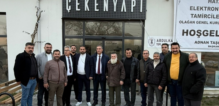 Hatay Elektronik Cihaz Temsilcileri Odasında Taşçıoğlu Yeniden Başkan