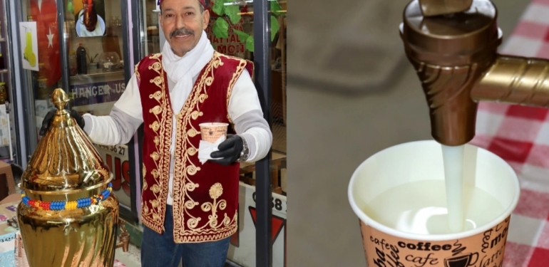 Hançer Usta’dan Kışa Özel Lezzet: Geleneksel Tarçınlı Salep