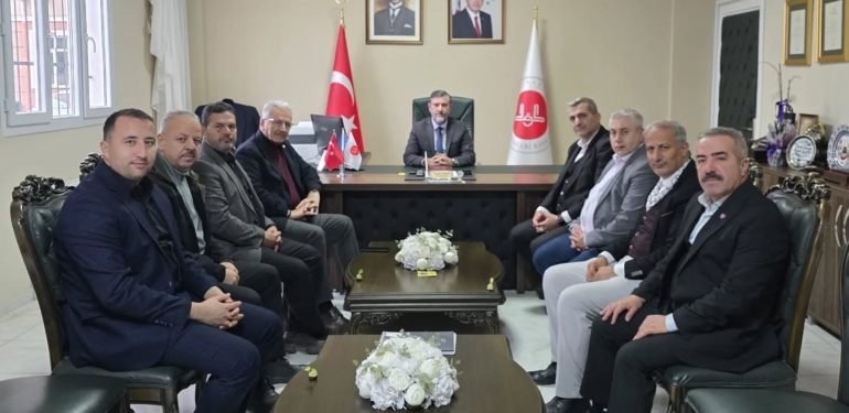 Diyanet-Sen’den İl Müftüsü Mevlüt Topçu’ya Hayırlı Olsun Ziyareti