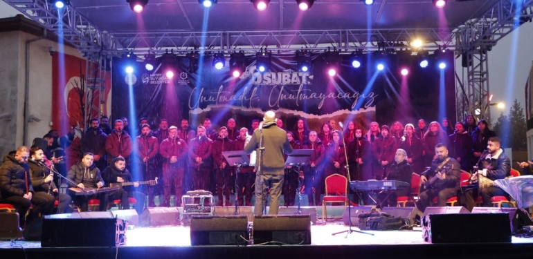 Hatay Medeniyetler Korosu’ndan Duygu Dolu Anma Konseri
