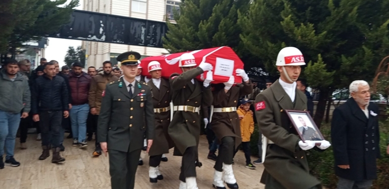 Astsubay Çağatay Subatay Reyhanlı’da Son Yolculuğuna Uğurlandı