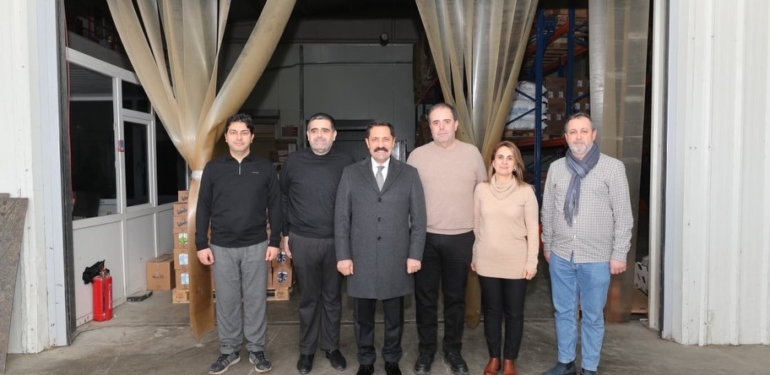 Vali Masatlı, Öksüzler Firmasını Ziyaret Etti