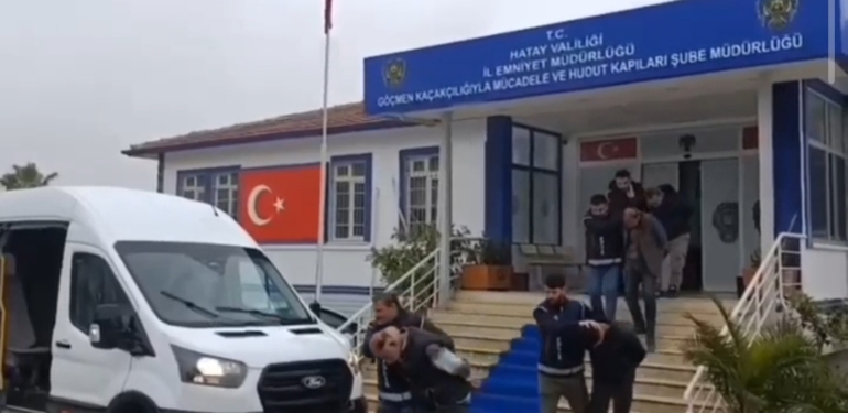 Antakya-Belen Yolunda 12 Kaçak Göçmen Yakalandı