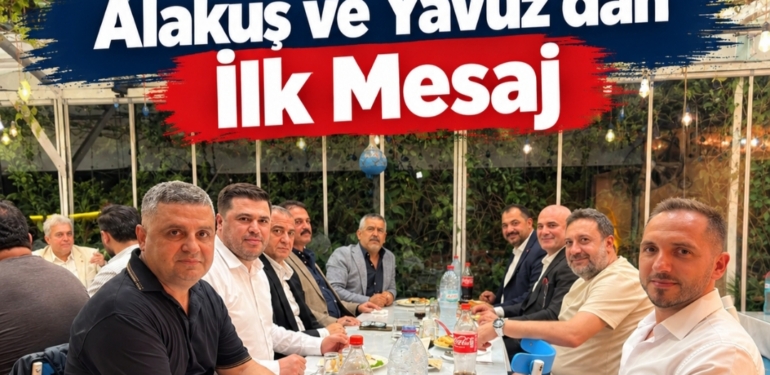 Alakuş ve Yavuz’dan HATSO Seçimleri Öncesi Birlik Mesajı