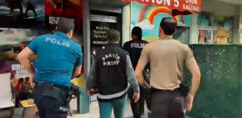 İnternet Kafe ve Oyun Salonlarına Denetim Yapıldı